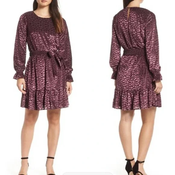 wine color holiday dress Holiday Cheer Wine Dress – Kailee Grace & Co